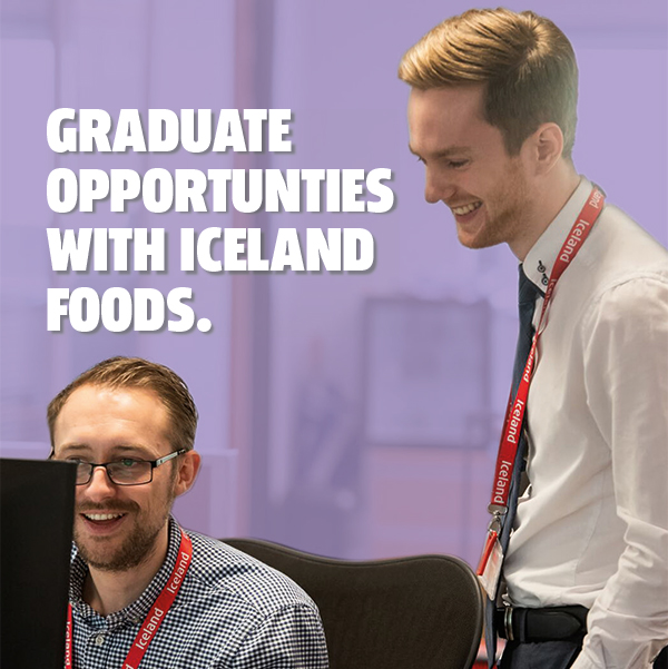 Graduate opportunities with Iceland foods.