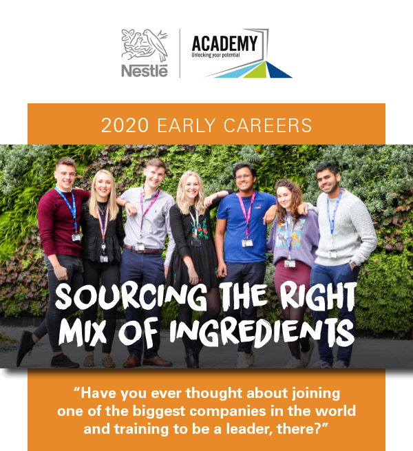 Sourcing the right mix of ingredients