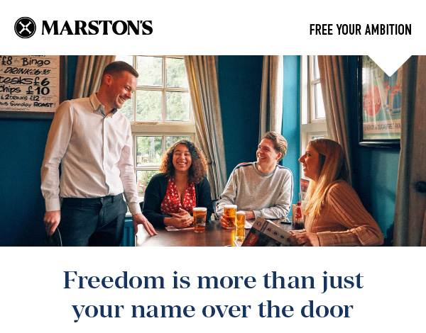 Marstons FREE YOUR AMBITION